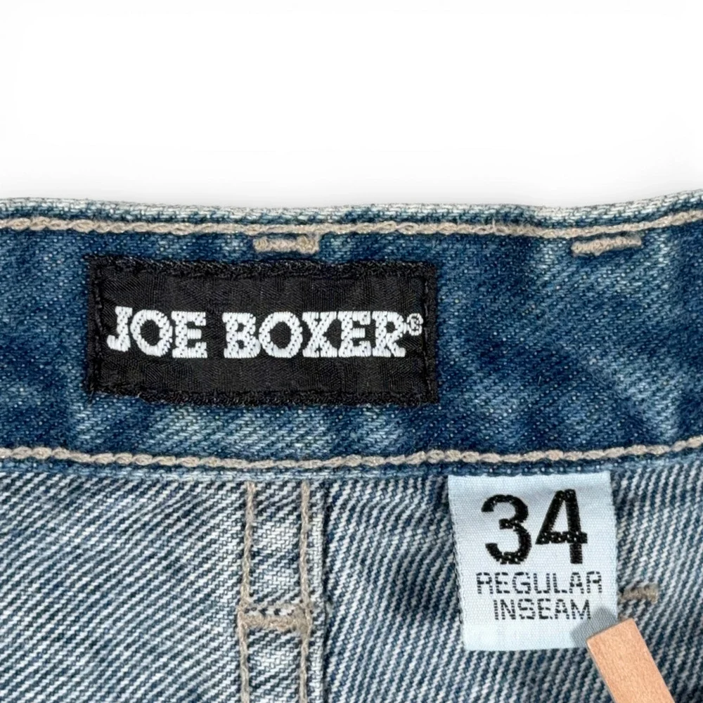Vintage Joe Boxer Jeans Mens 32x32 Blue Medium Wash Denim Straight Leg 90s